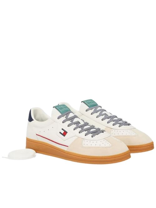 Sneakers in pelle con logo Tommy Jeans | EM0EM01731YBL